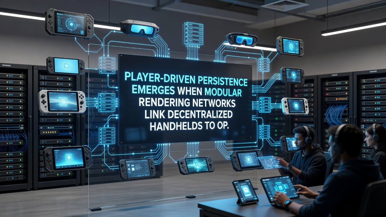 Player interactions shaping persistent virtual economies across linked handheld devices